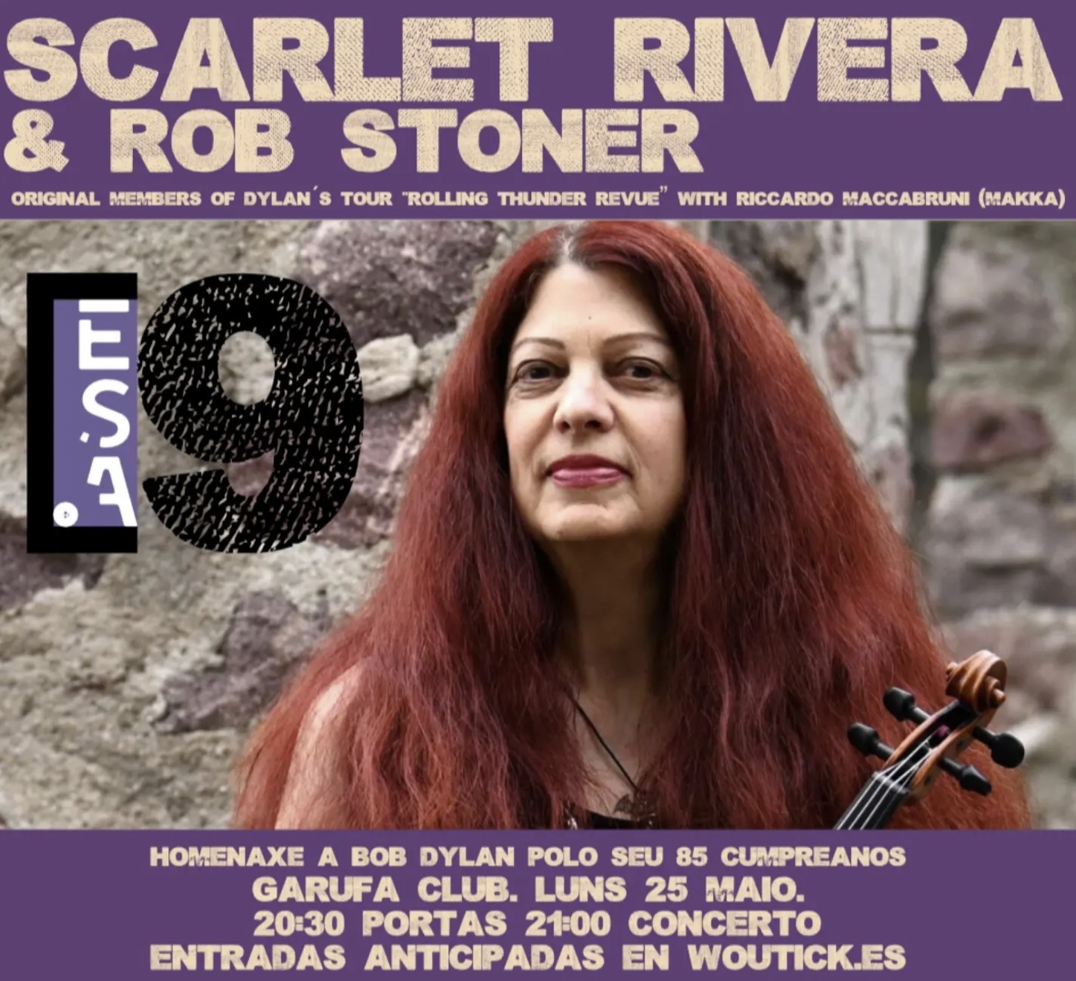 Elas Son Artistas - Scarlet Rivera & Rob Stoner
